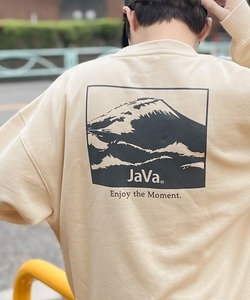 「Java」 スウェットカットソー LARGE オフホワイト メンズ