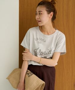 「JOURNAL STANDARD relume」 半袖Tシャツ FREE グレー レディース