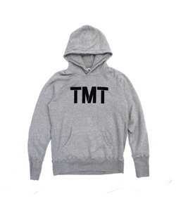 「TMT」 プルオーバーパーカー LARGE トップグレー メンズ