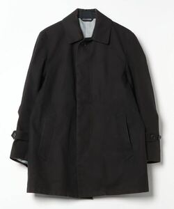 「BEAMS LIGHTS」 ステンカラーコート 44 ブラック メンズ