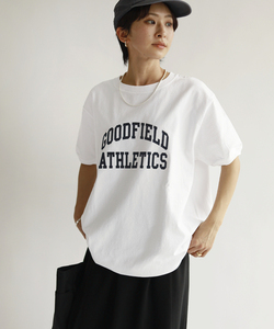 「Goodwear」 半袖Tシャツ X-LARGE ホワイト レディース