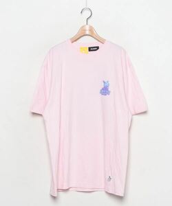 「FR2」 半袖Tシャツ「XLARGEコラボ」 L ピンク メンズ