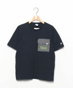 「Russell Athletic」 半袖Tシャツ SMALL ネイビー メンズ