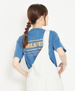「MILKFED.」 半袖Tシャツ ONE SIZE ブルー レディース