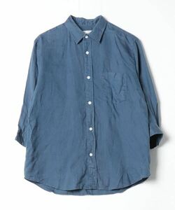 「JOURNAL STANDARD」 7分袖シャツ MEDIUM ブルー メンズ