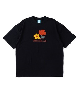 「WHO'S WHO gallery」 「BLESS YOU」半袖Tシャツ FREE ブラック メンズ_画像1