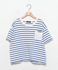 「Ne-net」 半袖Tシャツ 02 ブルー レディース
