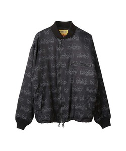 「HYSTERIC GLAMOUR」 ジップアップブルゾン FREE ブラック レディース