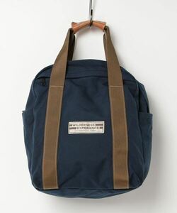 「WILDERNESS EXPERIENCE」 ワンポイント2WAYバッグ - ネイビー レディース