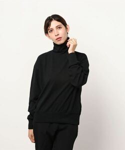 「Demi-Luxe BEAMS」 長袖カットソー ONE SIZE ブラック レディース