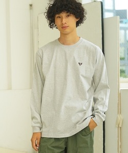 「HANES」 長袖Tシャツ X-LARGE グレー メンズ