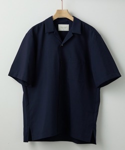 「PUBLIC TOKYO」 半袖シャツ 2 ネイビー メンズ