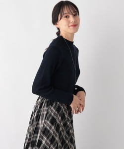 「GLOBAL WORK」 長袖ニット LARGE ネイビー レディース