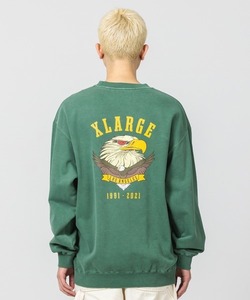 「XLARGE」 スウェットカットソー X-LARGE グリーン メンズ