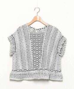 「BEAMS BOY」 半袖ブラウス ONE SIZE ブラック レディース