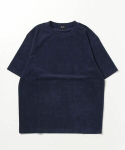 「BRILLA per il gusto」 半袖Tシャツ MEDIUM ネイビー メンズ