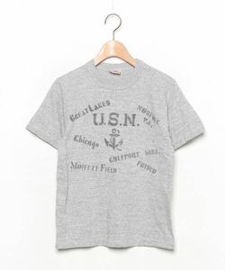 「Buzz Rickson's」 半袖Tシャツ X-SMALL グレー メンズ