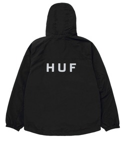 「HUF」 ナイロンブルゾン - ブラック メンズ