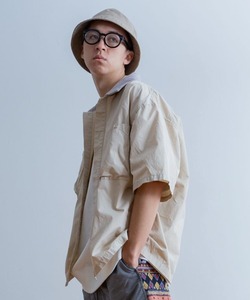 「Universal Style Wear」 半袖シャツ MEDIUM オフホワイト メンズ