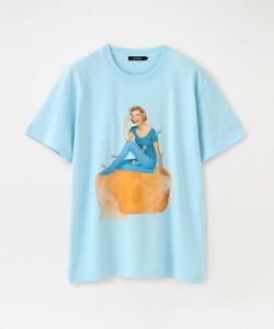 「LOVELESS」 半袖Tシャツ S ブルー メンズ