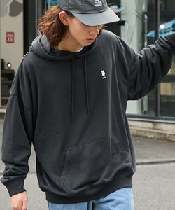 「U.S. POLO ASSN.」 プルオーバーパーカー L ブラック メンズ_画像1