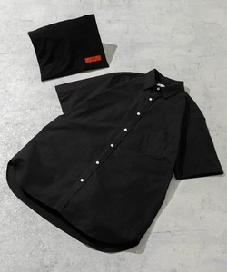 「URBAN RESEARCH ROSSO MEN」 半袖シャツ SMALL ブラック メンズ
