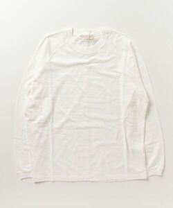 「B:MING by BEAMS」 「SIMPLE YET」長袖Tシャツ MEDIUM オフホワイト メンズ