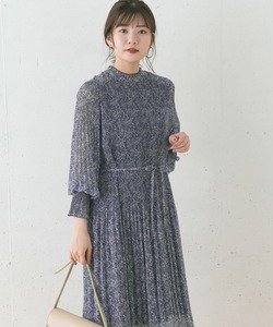 「URBAN RESEARCH ROSSO WOMEN」 長袖ワンピース FREE ブルー レディース_画像1