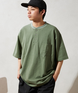 「JOURNAL STANDARD relume」 半袖Tシャツ MEDIUM カーキ メンズ