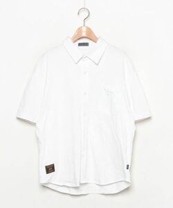 「glamb」 ワンポイント半袖シャツ 1 ホワイト メンズ