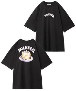「MILKFED.」 半袖Tシャツ ONE SIZE ブラック レディース