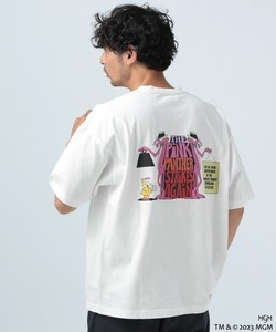 「BAYFLOW」 半袖Tシャツ「PINK PANTHERコラボ」 FREE オフホワイト レディース