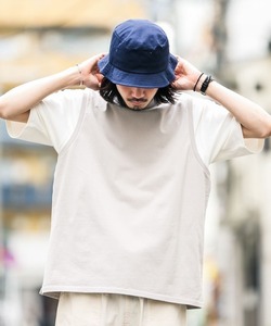 「URBAN RESEARCH Sonny Label」 ノースリーブトップス LARGE グレー メンズ