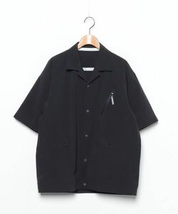 「FREAK'S STORE」 半袖シャツ MEDIUM ブラック メンズ