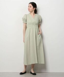 「B:MING by BEAMS」 半袖ワンピース MEDIUM ライム レディース