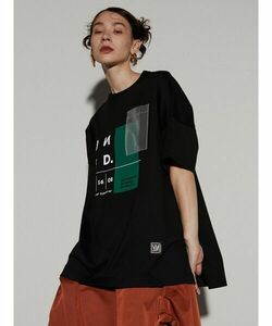 「UN3D.」 半袖Tシャツ 38 ブラック レディース