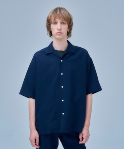 「UNITED TOKYO」 半袖シャツ 4 ネイビー メンズ