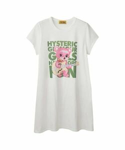 「HYSTERIC GLAMOUR」 Tシャツワンピース FREE ホワイト レディース