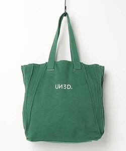 「UN3D.」 トートバッグ FREE グリーン レディース