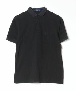 「FRED PERRY」 半袖ポロシャツ X-SMALL ブラック メンズ_画像1