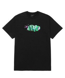 「HUF」 半袖Tシャツ X-LARGE ブラック メンズ