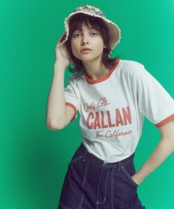 「FREAK'S STORE」 半袖Tシャツ フリ- レッド レディース_画像1