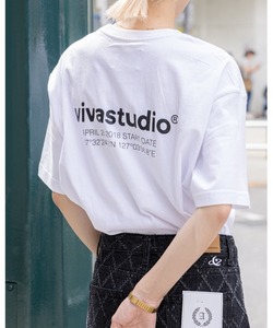 「VIVASTUDIO」 半袖Tシャツ MEDIUM ホワイト メンズ