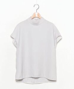 「Demi-Luxe BEAMS」 半袖ブラウス 36 グレー レディース