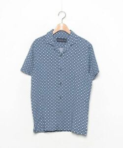 「Abercrombie&Fitch」 半袖シャツ X-SMALL ブルー メンズ_画像1