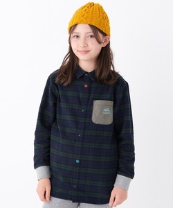 「KRIFF MAYER」 「KIDS」長袖シャツ 150 グリーン キッズ_画像1