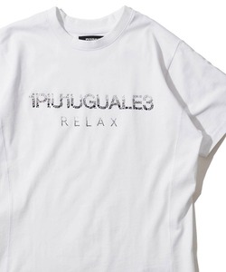 「1piu1uguale3 RELAX」 半袖Tシャツ MEDIUM ホワイト メンズ