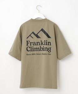 「Franklin Climbing」 半袖Tシャツ X-SMALL グリーン メンズ