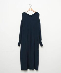 「STYLEMIXER」 長袖ワンピース MEDIUM ネイビー レディース