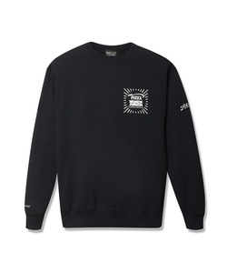 「Back Channel」 スウェットカットソー MEDIUM ブラック メンズ